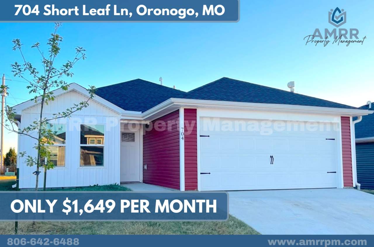 *Gorgeous 3 Bedroom Home In Oronogo, MO with REDUCED MONTHLY RATE*