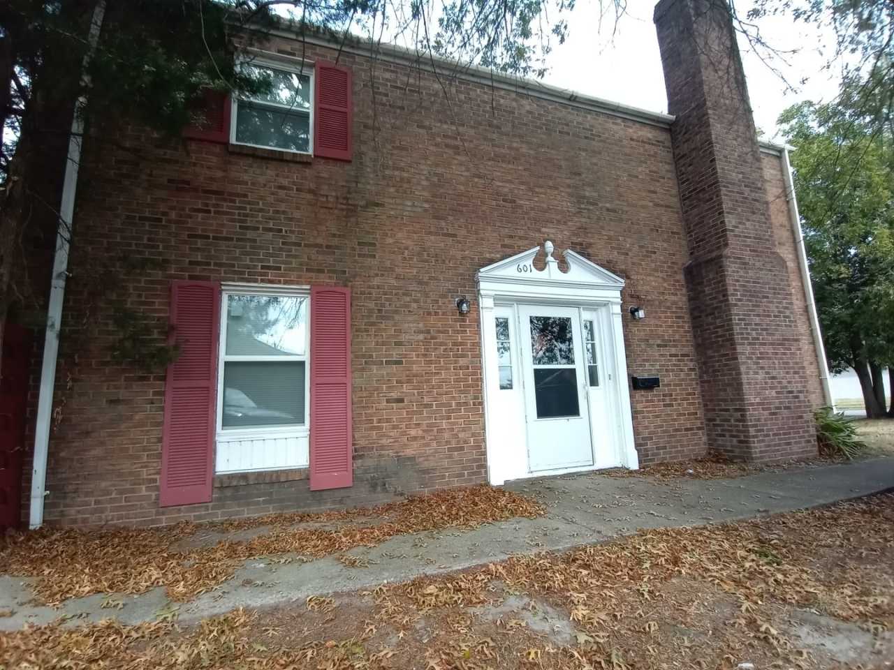 Three bedroom two and one half bath end unit townhome