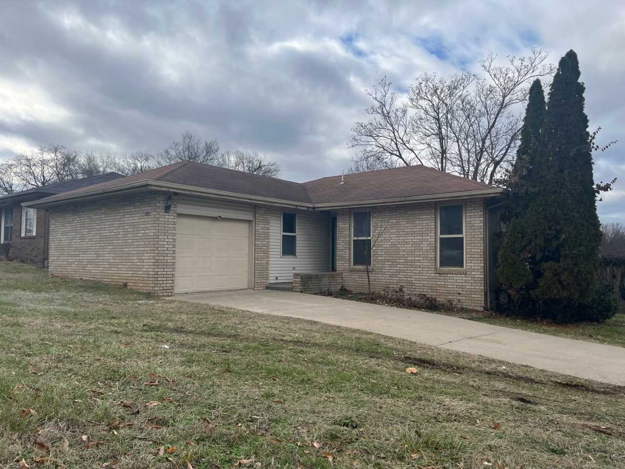 3 Bed, 1 Bath Home with Attached Garage