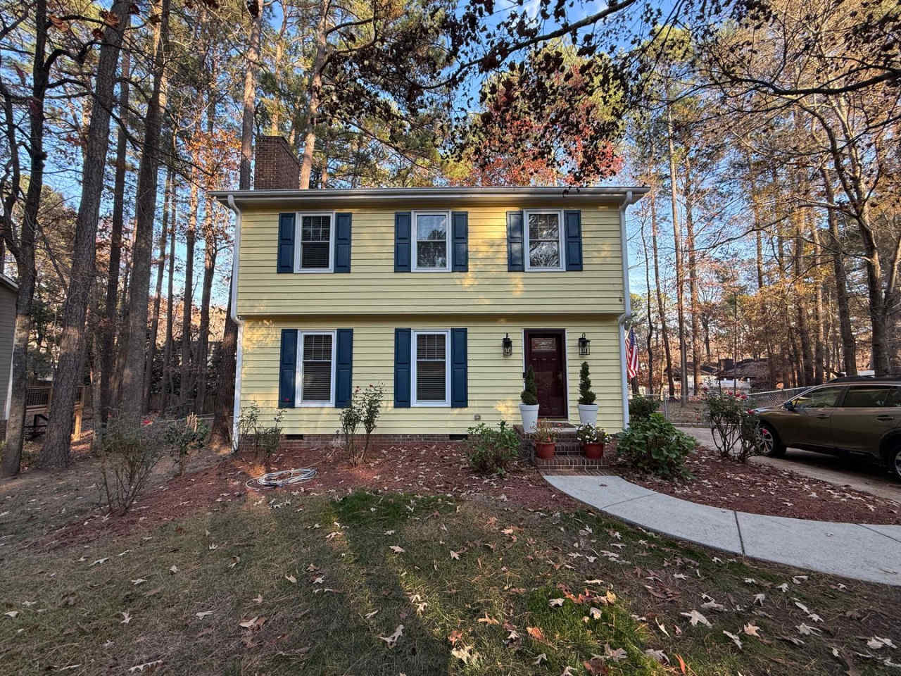 Updated 3BD, 2.5BA Raleigh Home with Modern Finishes and Fenced Yard in a Prime Location