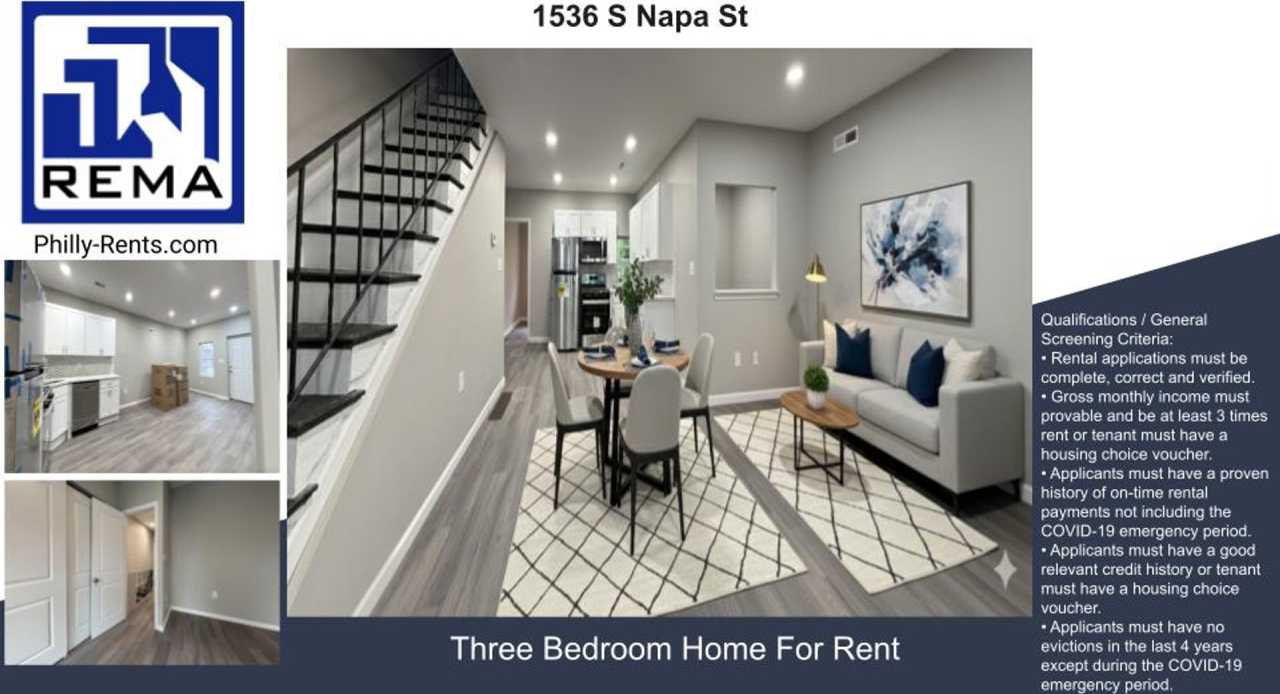 Modern 3 Bed / 1 Bath Rental