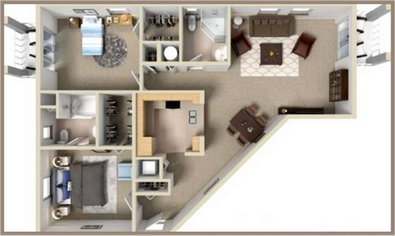 Beautiful 2/2 Ready For Move In !!!