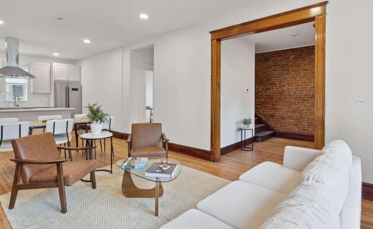 Charming 4 Bed 3 Bath Renovated Townhome Near Downtown Denver w/FREE Reserved Parking, Available Now!