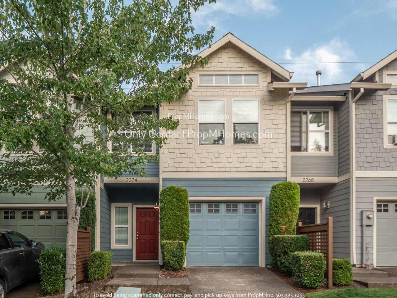 Amberglen Three Bedroom Craftsman Townhome In Hillsboro!