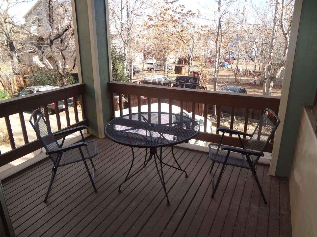 Awesome Furnished one bedroom Condo, short term lease of 30 days or longer, with large deck to enjoy the Boulder weather.