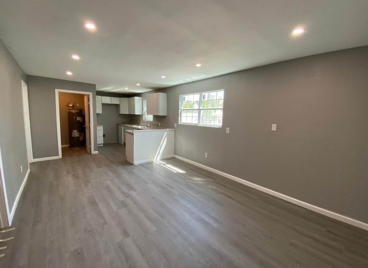 COMPLETELY REMODELED 2 bedroom/1 bath duplex AVAILABLE NOW!