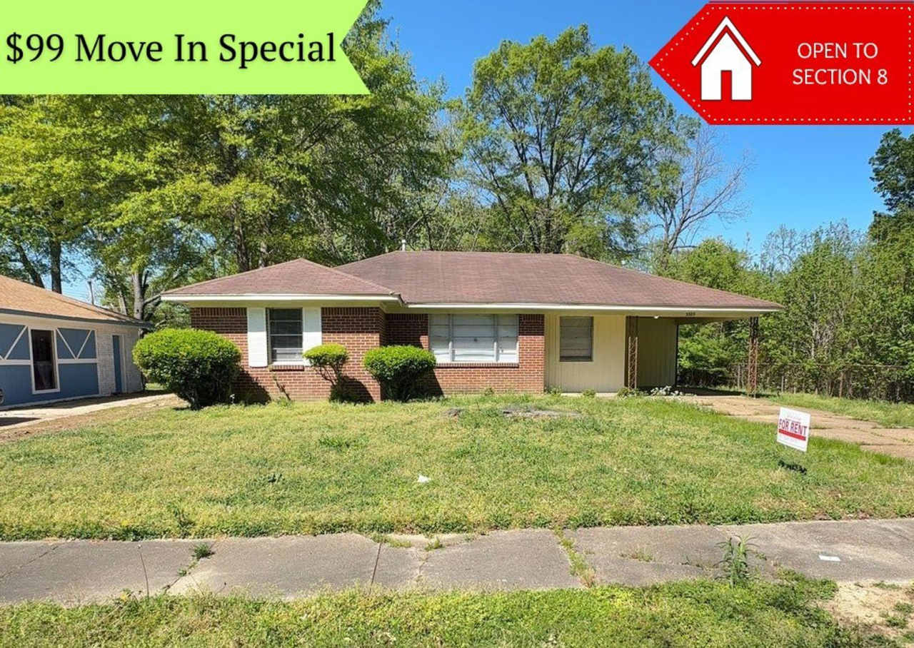 Charming 3 bedroom 1.5 bath home - Open To Section 8 - $99 Move In Special