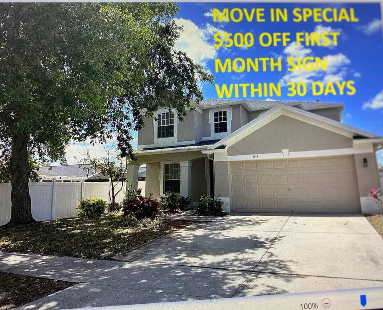 Beautifully maintained two-story home with owner incentive of $500