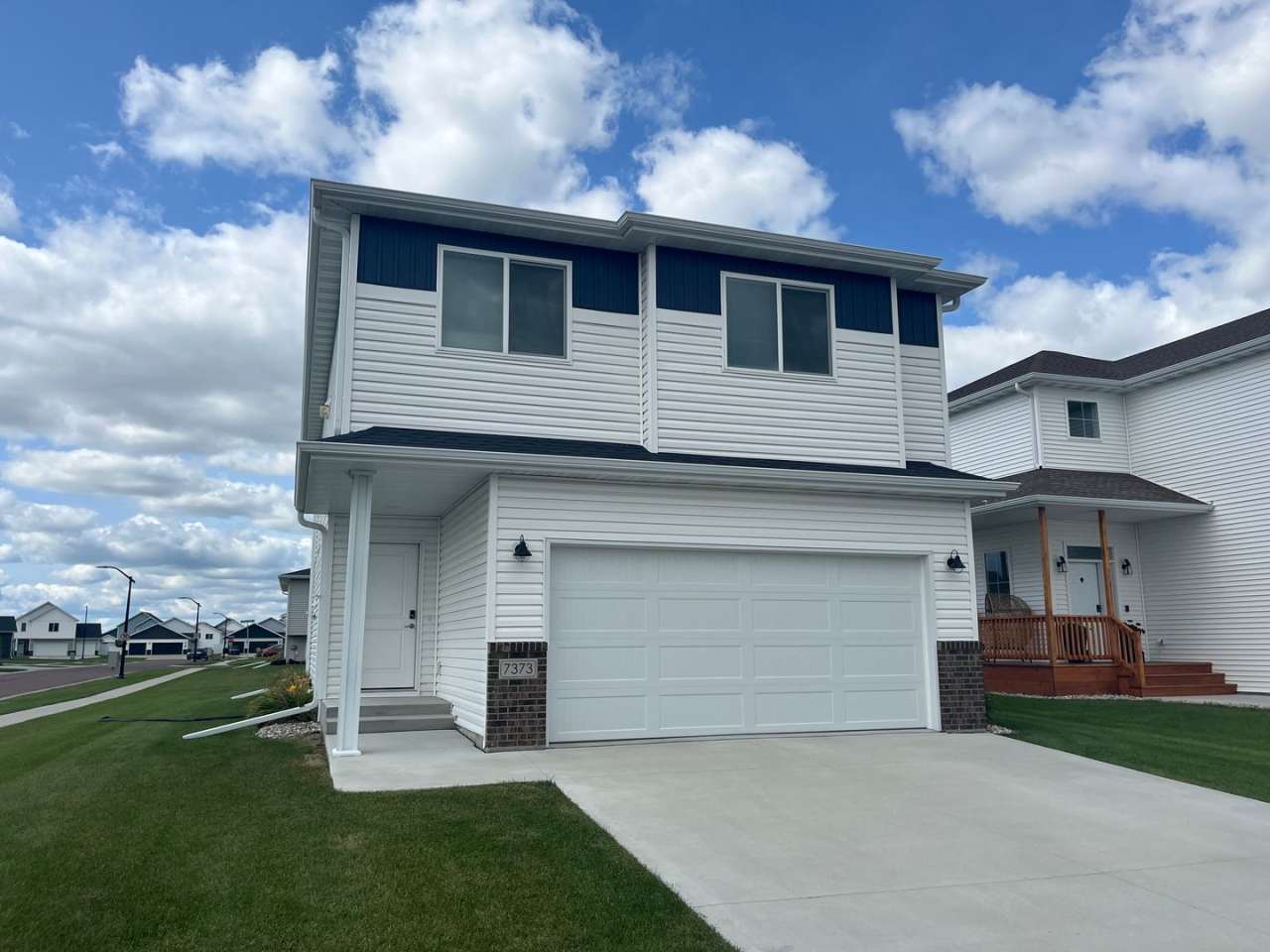 3 bedroom, 2 bathroom Furnished Home for rent in the Eagle Valley development in Fargo!