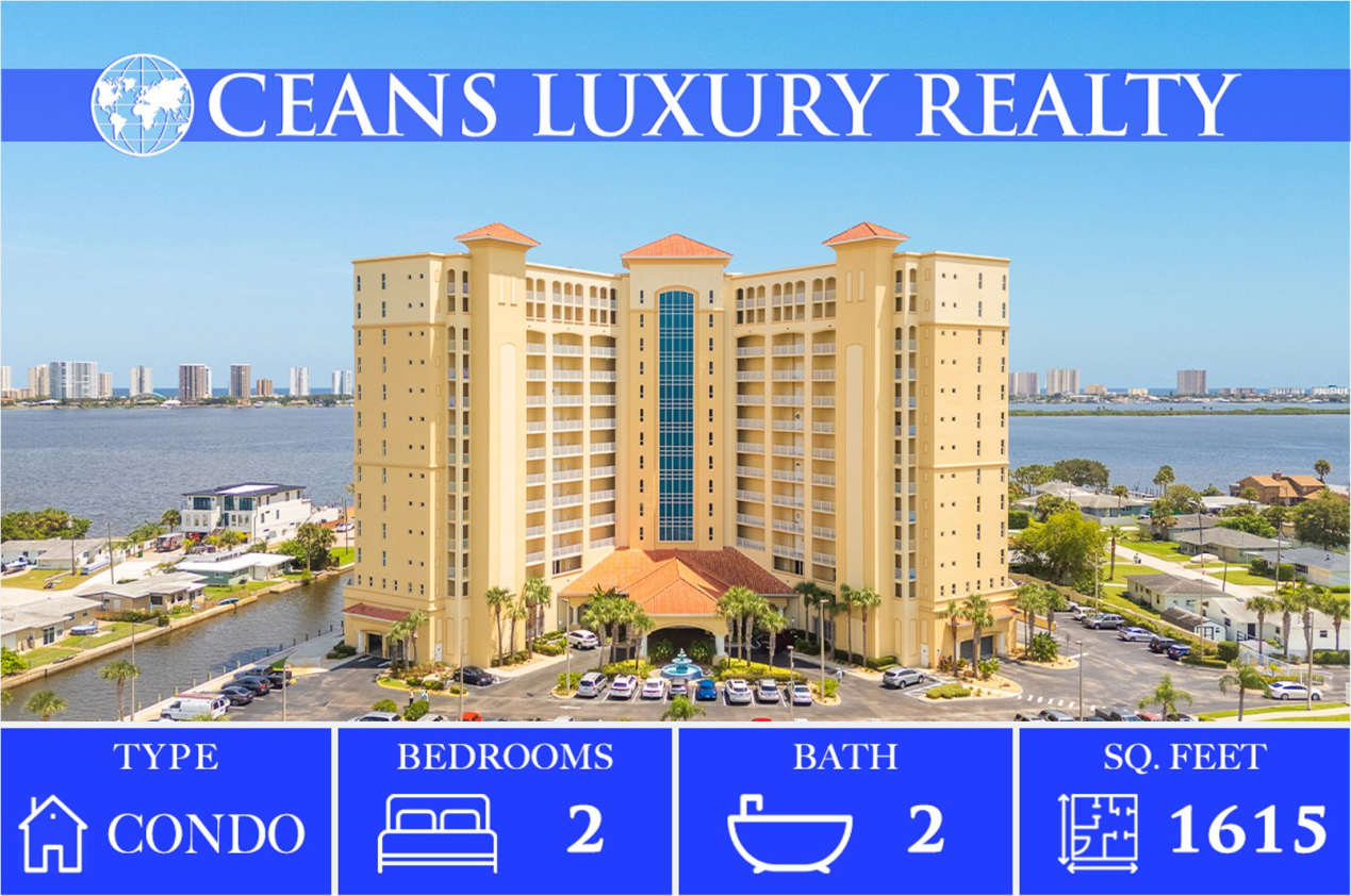 GORGEOUS Waterfront Condo in South Daytona