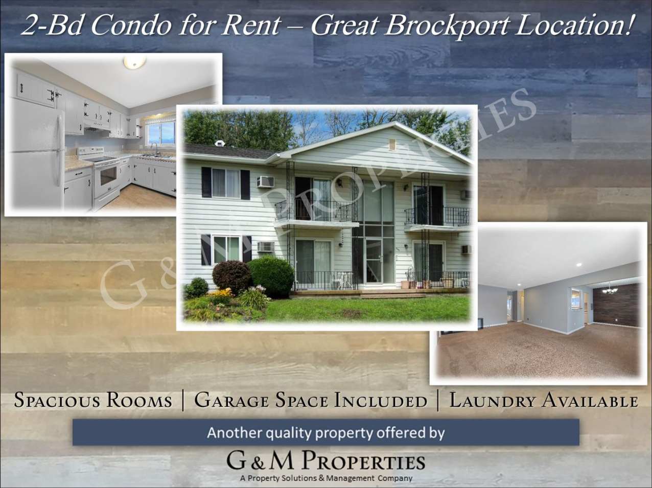 Fantastic 2-Bedroom Condo in Brockport - Available Now!
