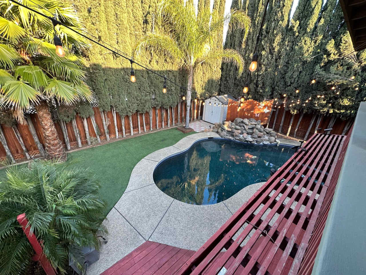 Beautiful 4 Bedroom, 2.5 Bath Home with Solar  Private Tree Enclosed Pool