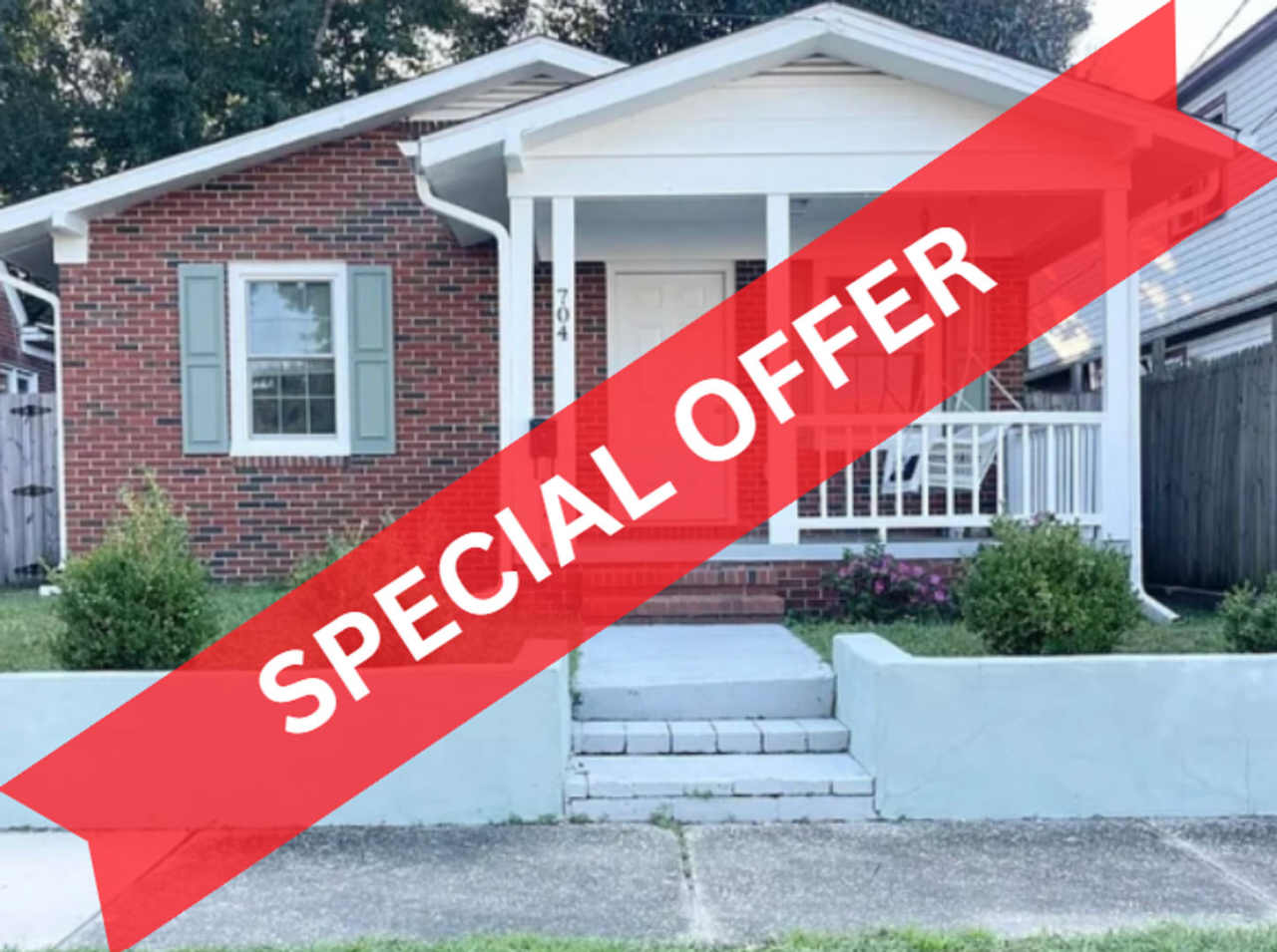 ***SPECIAL OFFER*** 3 Bed 1 Bath Single Family Brick Home