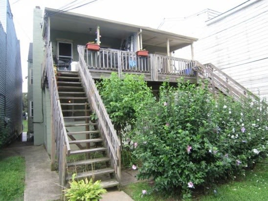 Wood floors, fresh paint, coin laundry, shared yard