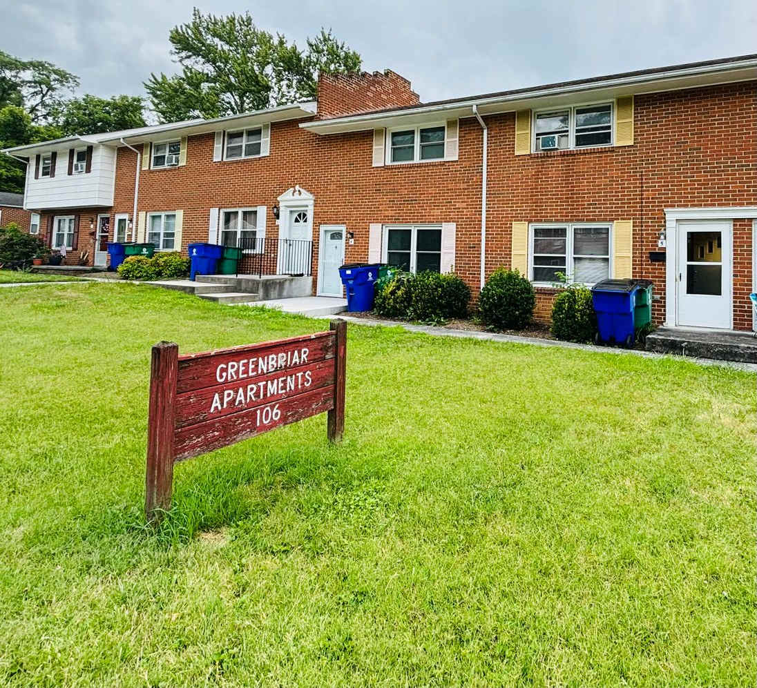 2 Bedroom 1 Bath Townhouse