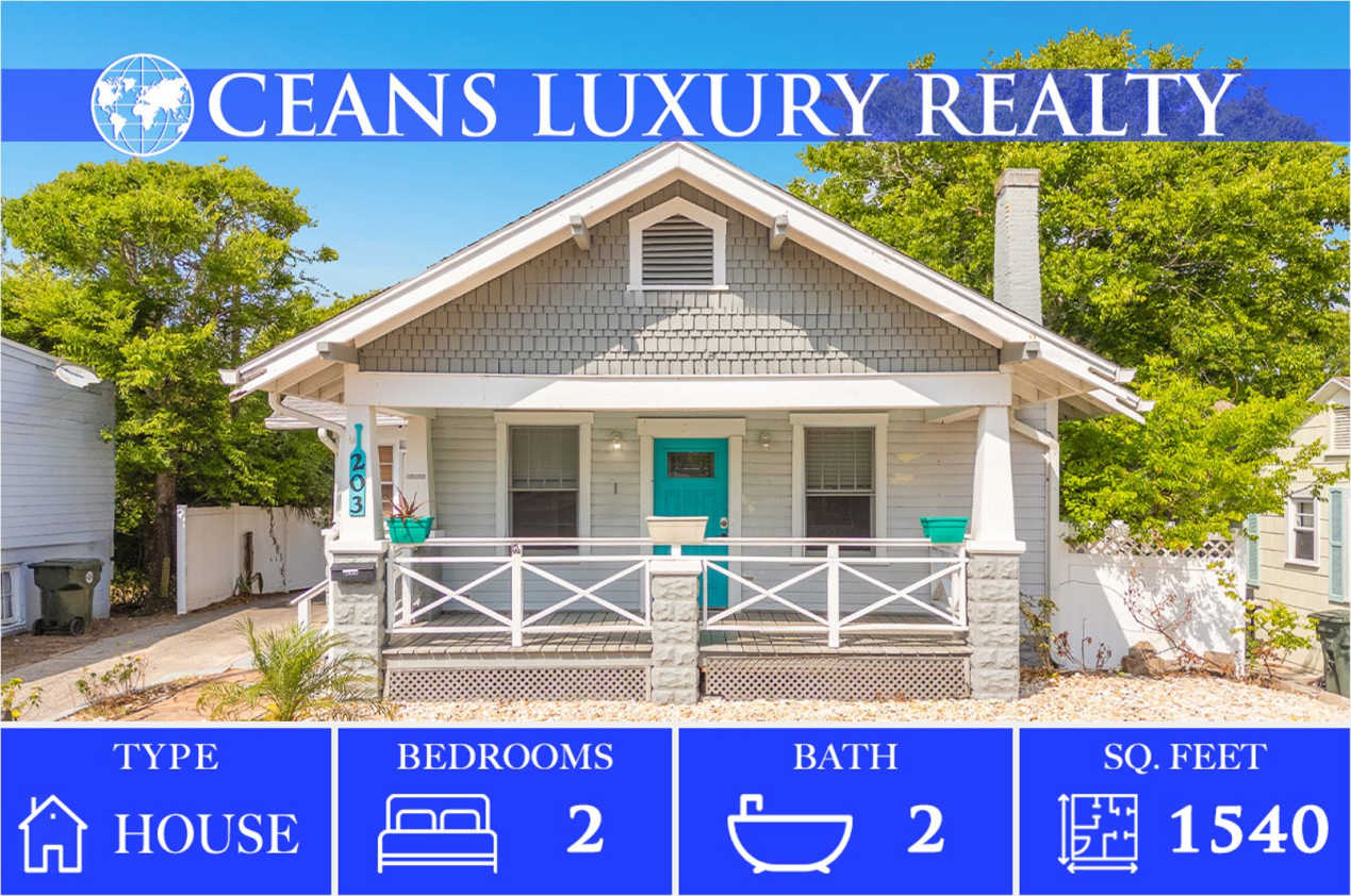 Charming 2 Bed, 2 Bath Home Near the World’s Most Famous Beach!