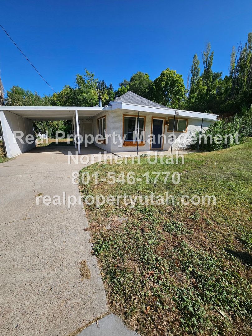 3 Bedroom 1 Bath Home Now Available in Ogden