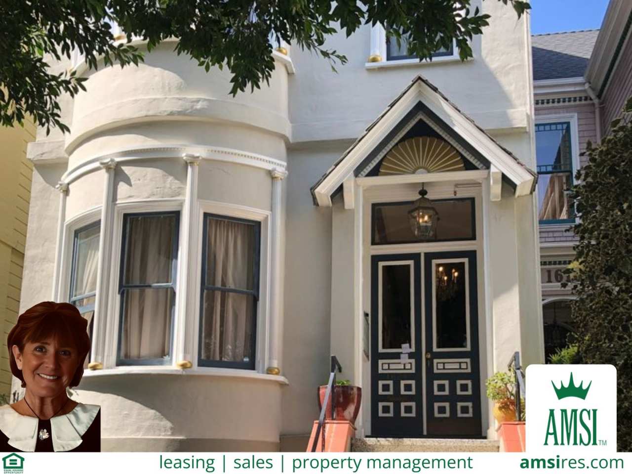 Victorian One Bedroom, 12 Ft. Ceilings - Furnished/Unfurnished Available Now! AMSI/Maureen Couture