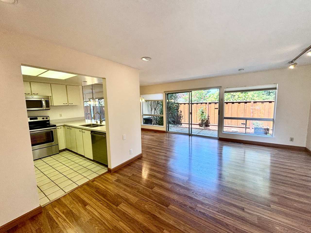 Cupertino- Beautifully updated townhome with balcony and attached garage.