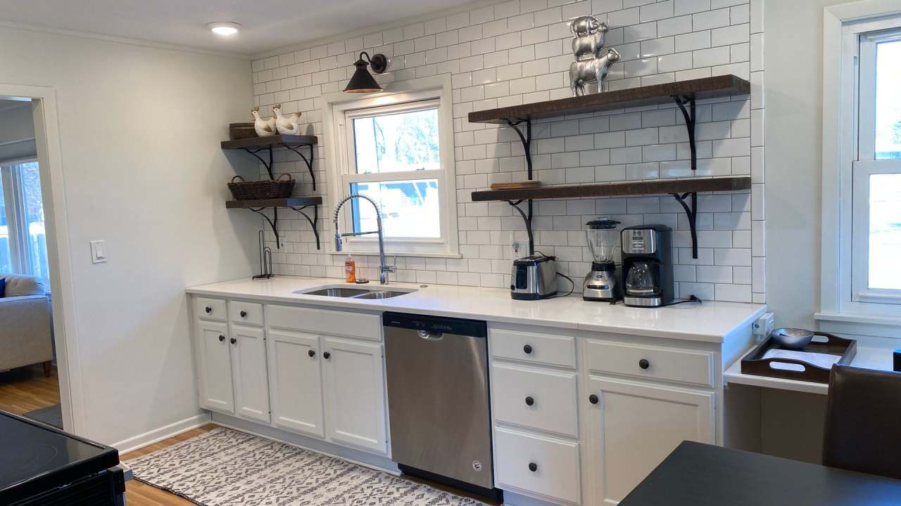 Bright and Cheery Remodeled Mid Century Home