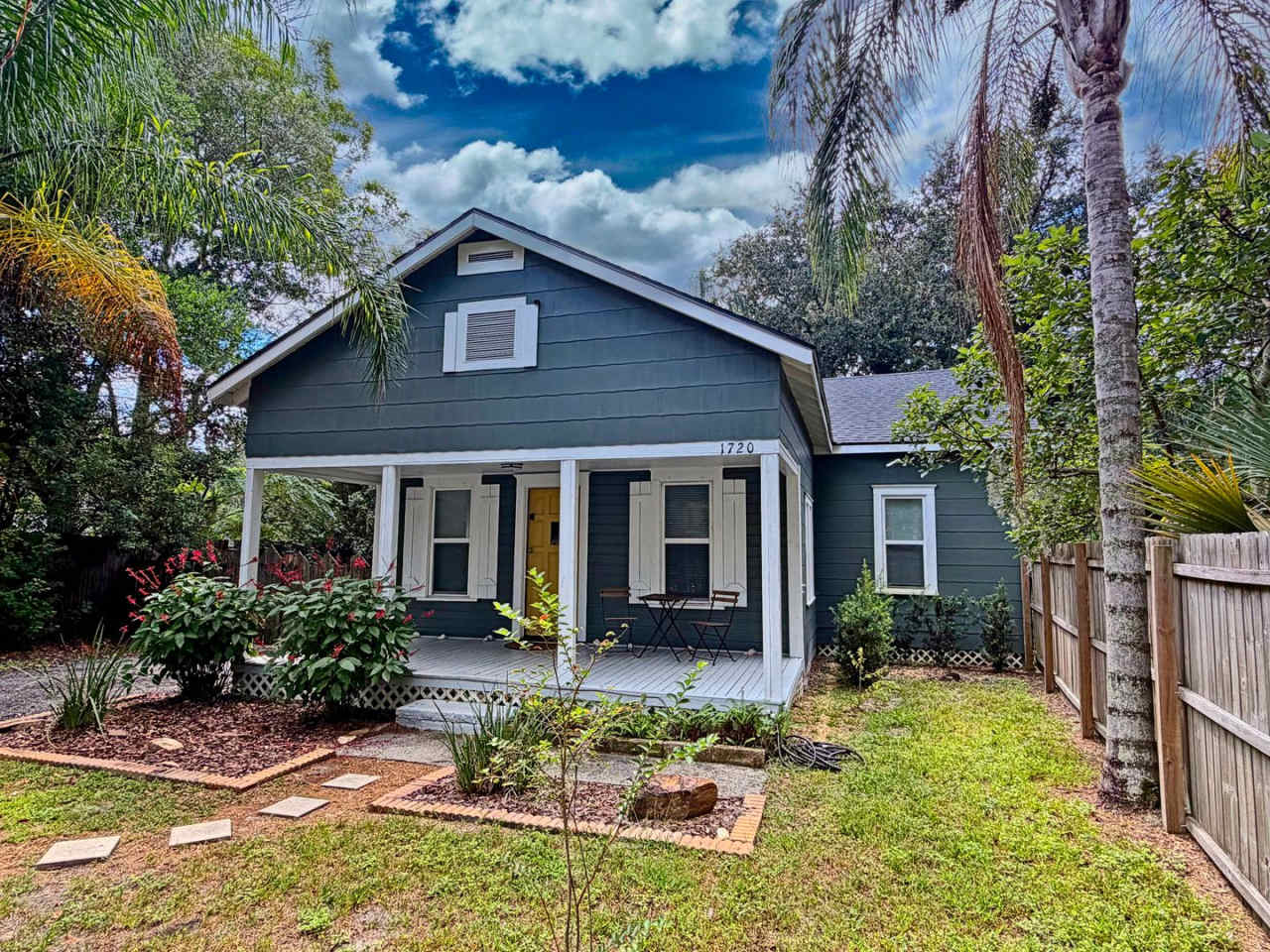 Available fully furnished or unfurnished, this beautifully renovated 3-bedroom, 1.5-bathroom home plus an office is located in the highly desirable San Marco area.