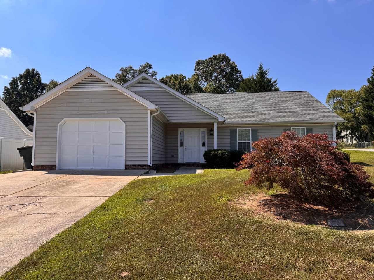 3BR 2BA One Story Home with Garage