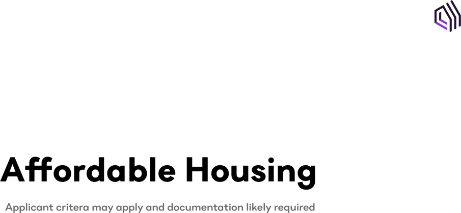 Affordable Housing-Junipers Edge