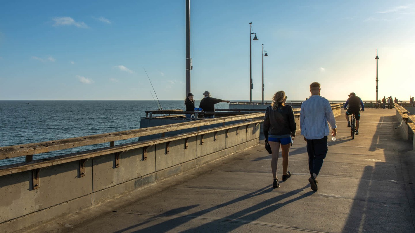 Breakwater at Marina del Rey Image 65