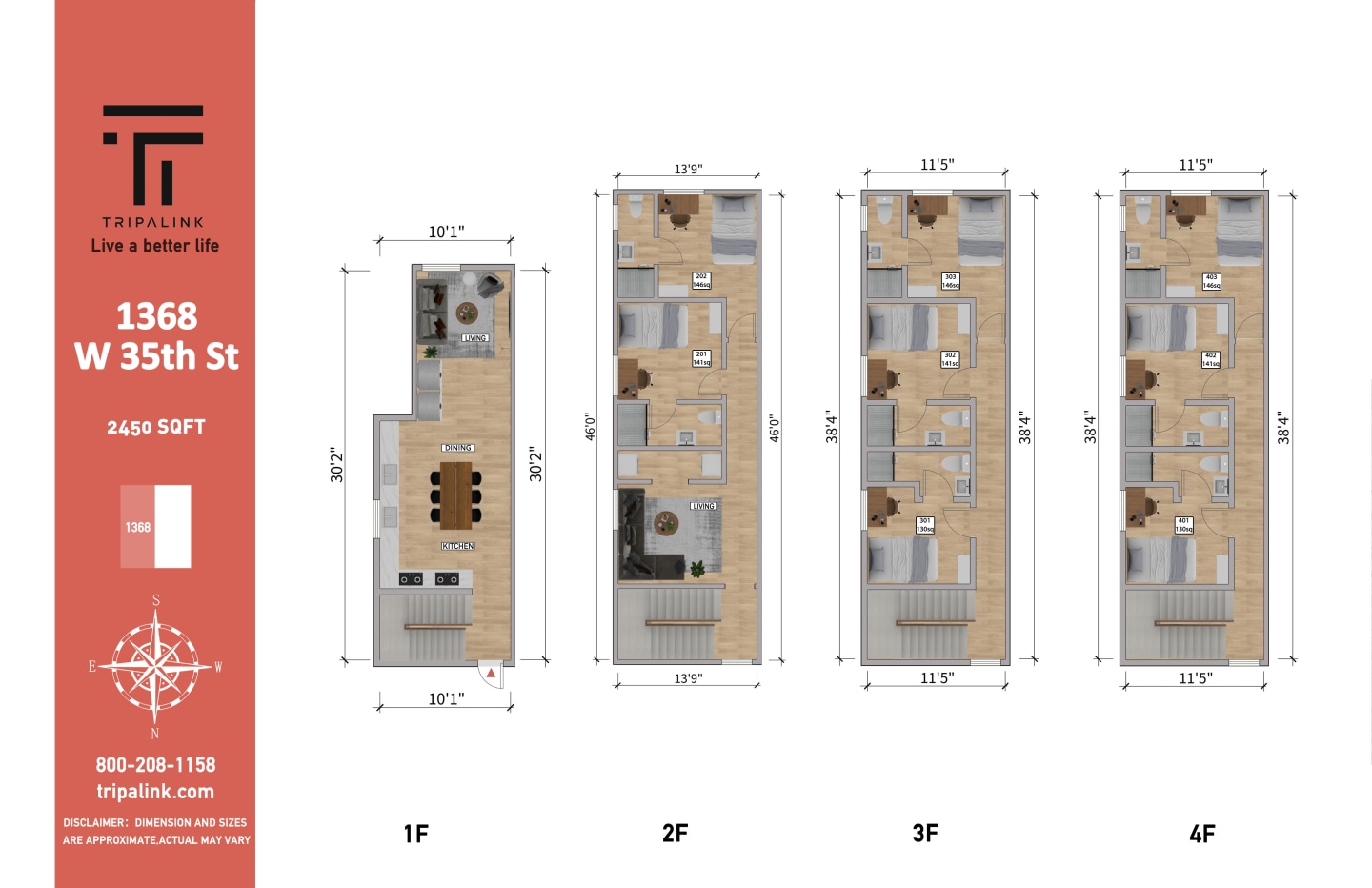 1366 W 35th Street - Co-Living Image 22