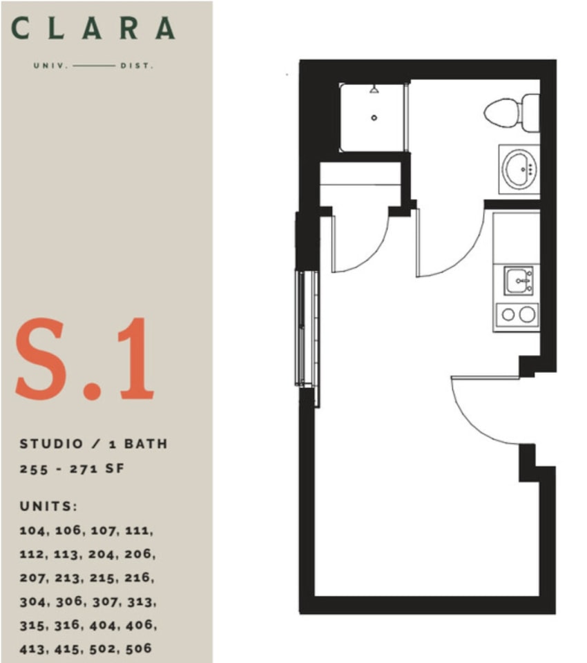Clara Apartments - Student Housing Image 16