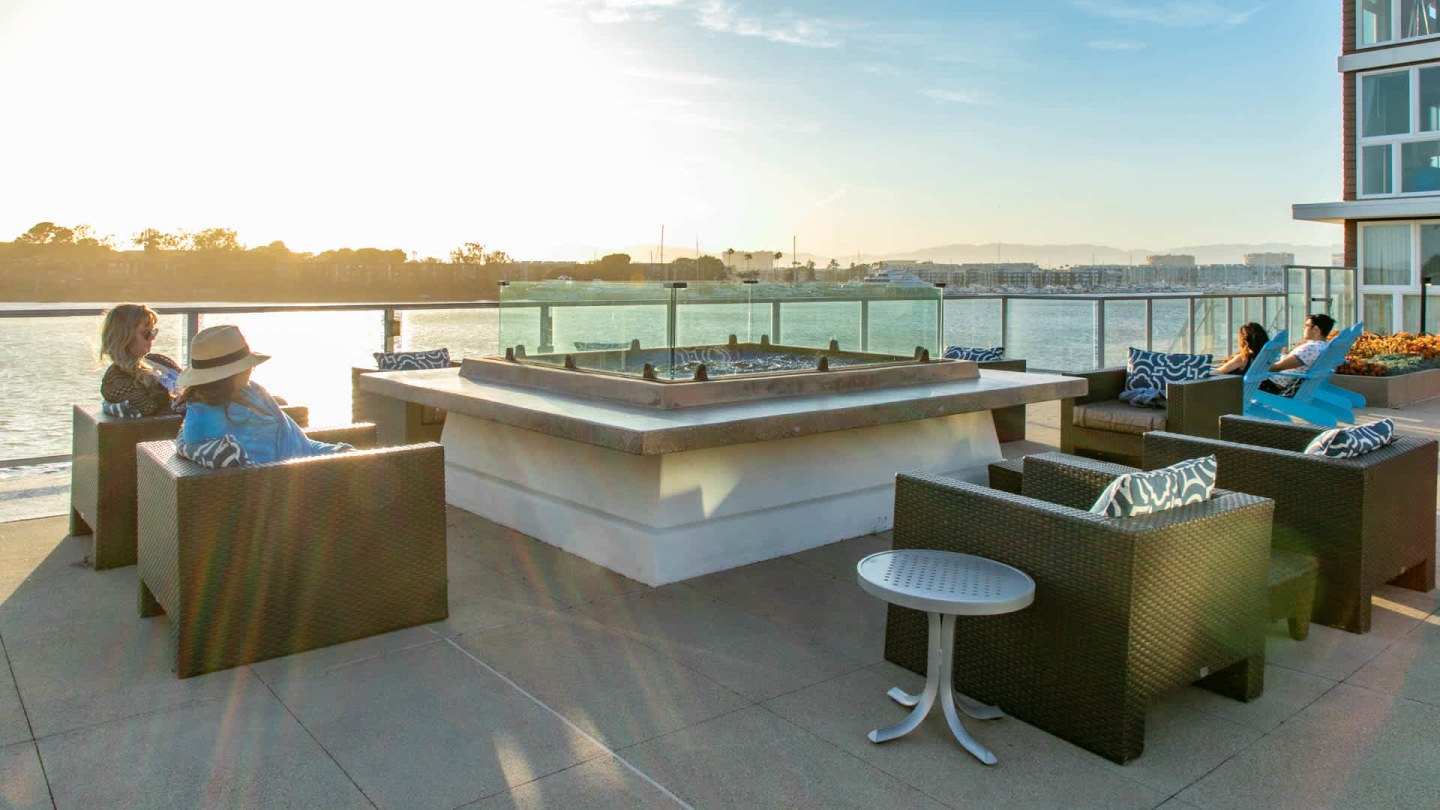 Breakwater at Marina del Rey Image 37