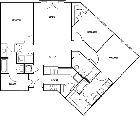 Post Stratford - Apartments for rent Post Stratford - Apartments for rent