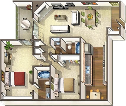 axis at nine mile station apartments for rent