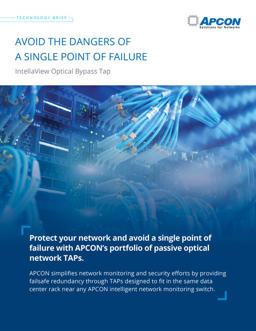 First Page of the Avoid The Dangers Of Single Point Of Failure Technical Brief