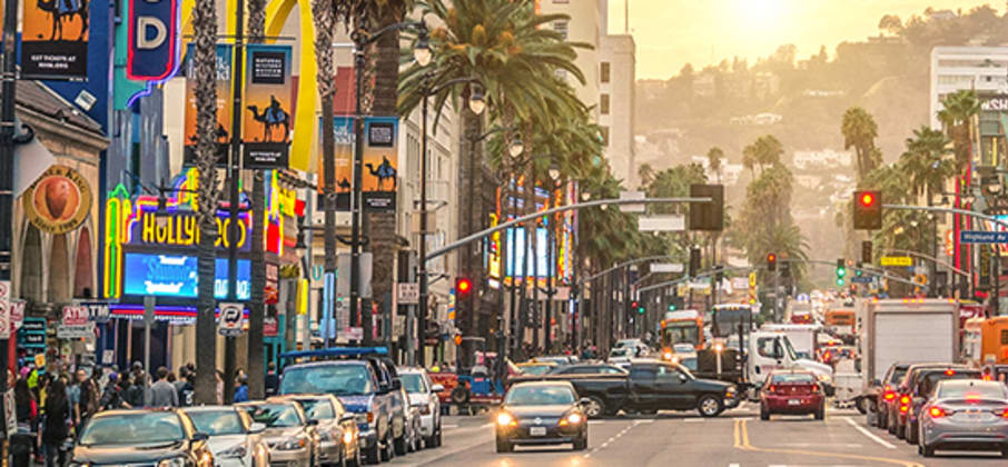 La Californie, concentré du rêve américain : Los Angeles et Hollywood