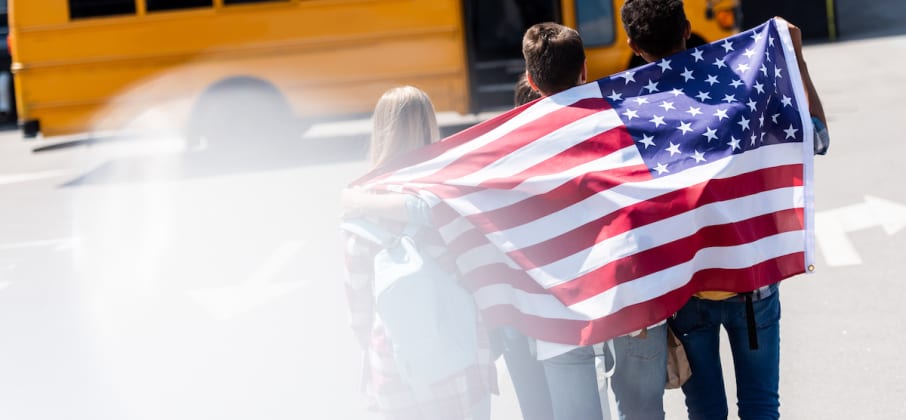 Dans la peau d’un jeune américain du Wisconsin, pour Gustave, 15 ans, actuellement en immersion scolaire aux Etats-Unis