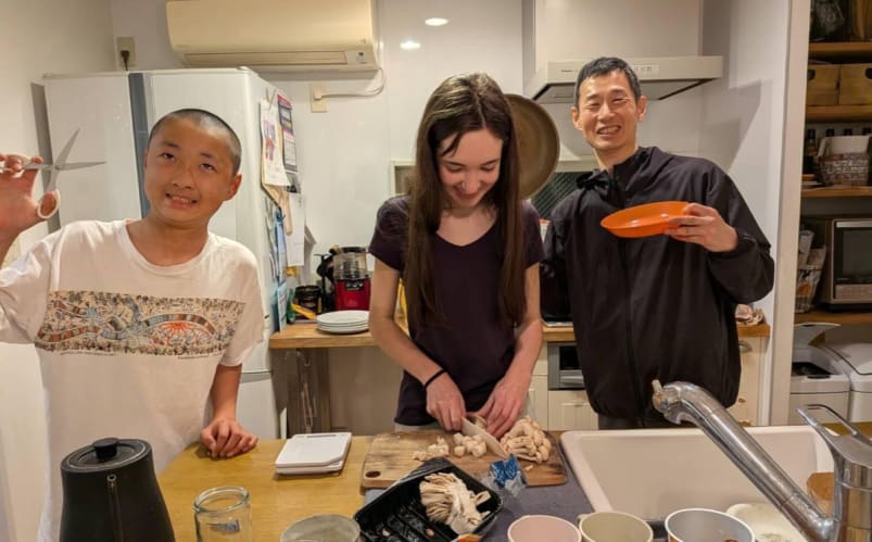 Full Immersion in famiglia in Giappone