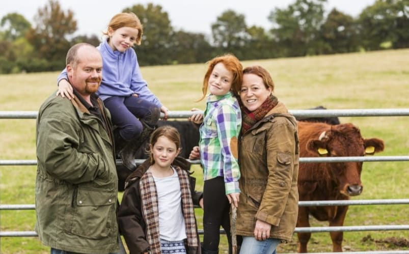 Dans une famille irlandaise