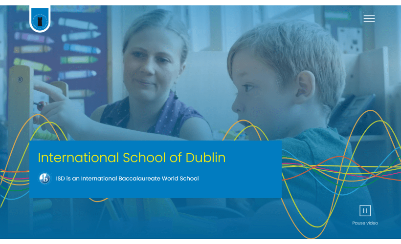 International School of Dublin Website