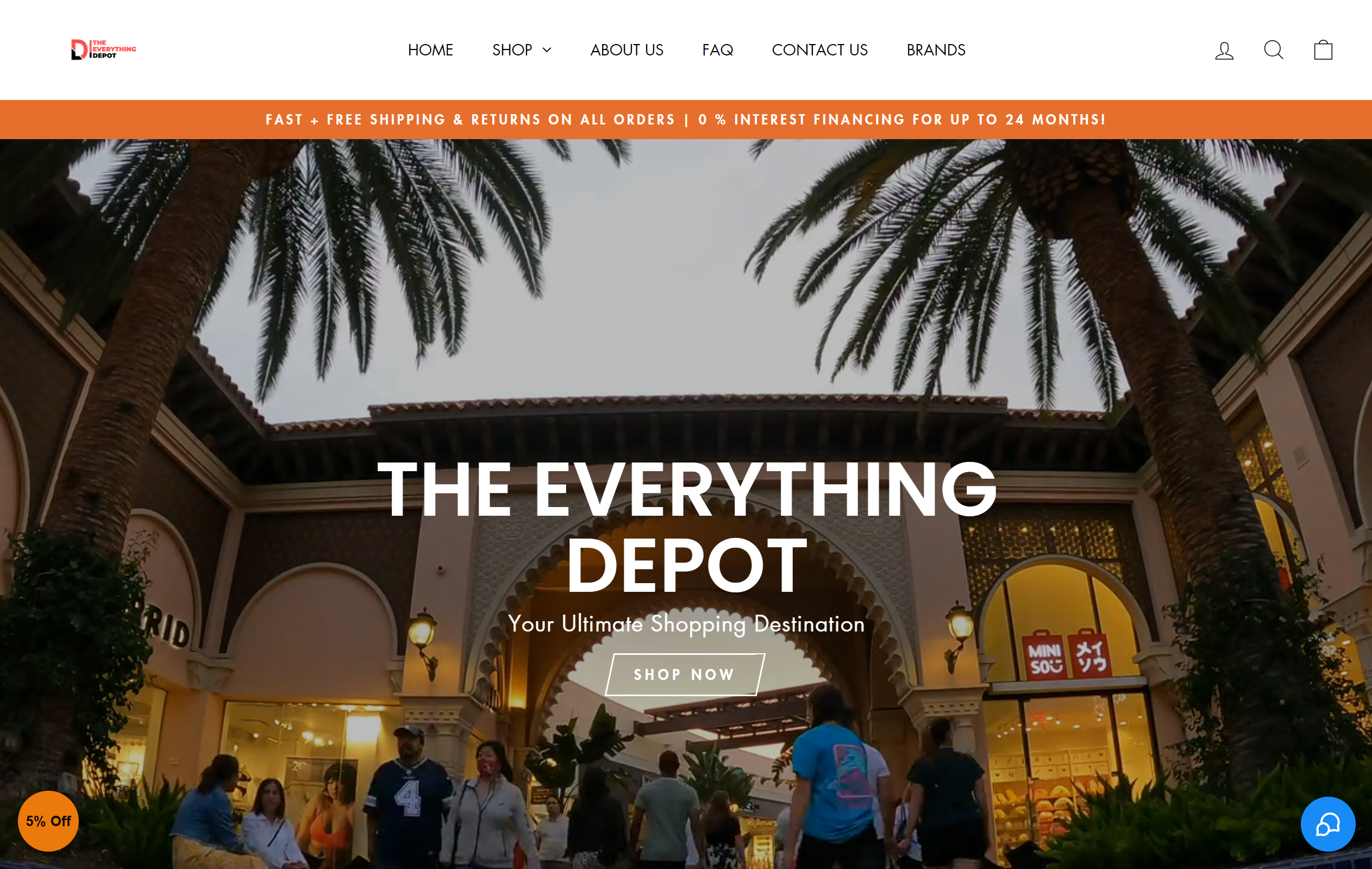 The Everything Depot Website