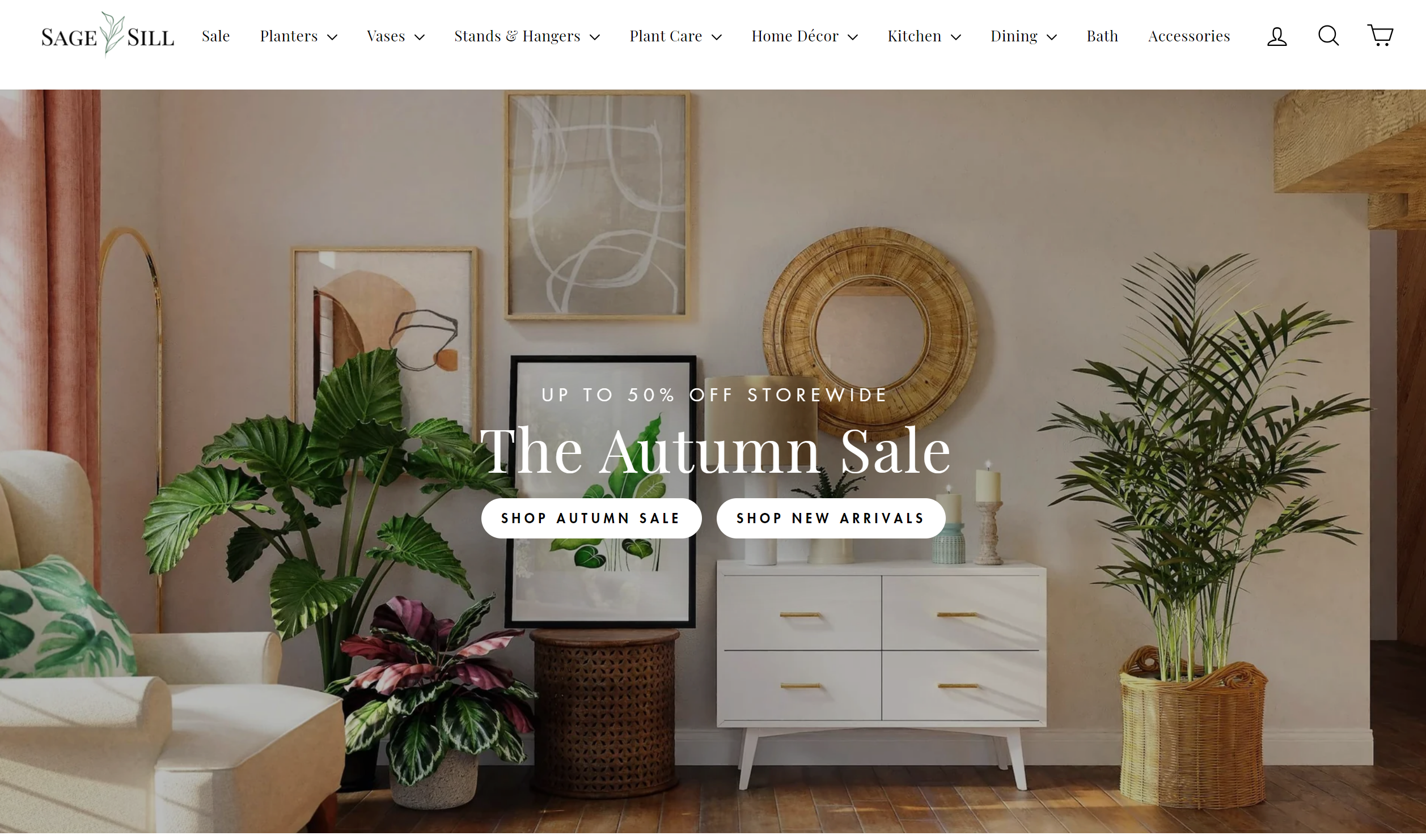 Sage&Sill Website