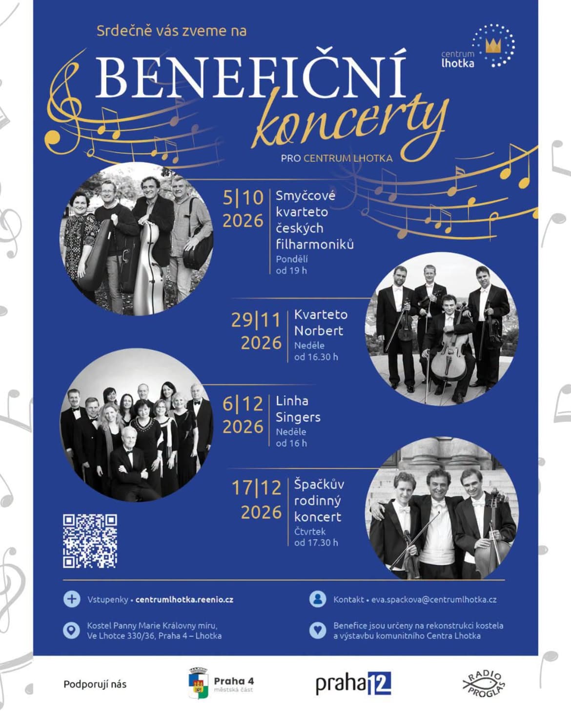 Lhotka - benefiční koncerty