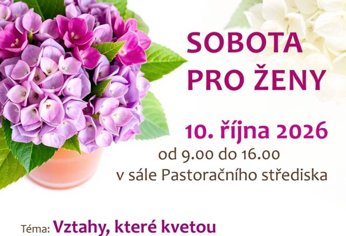 Sobota pro ženy
2026 10 10