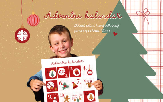 Adventní kalendář charity čr