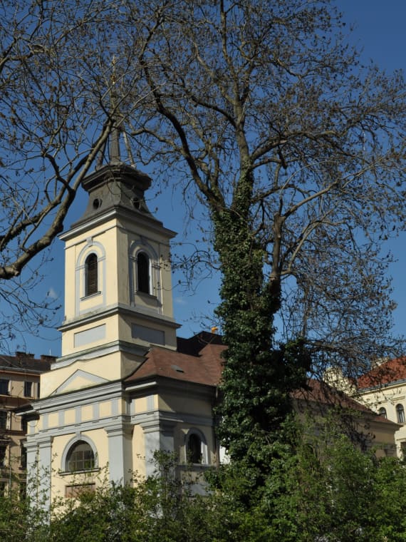Praha 5 - smíchov, kostel nejsvětější trojice