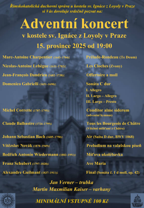 Adventní koncert sv. ignác (2025)