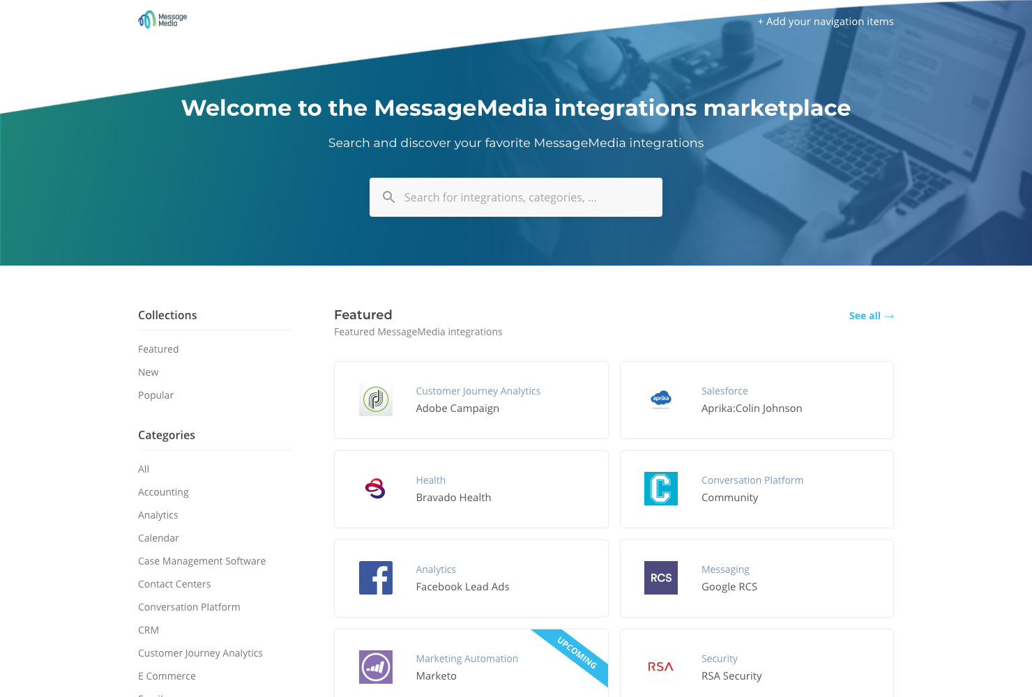 The MessageMedia ecosystem