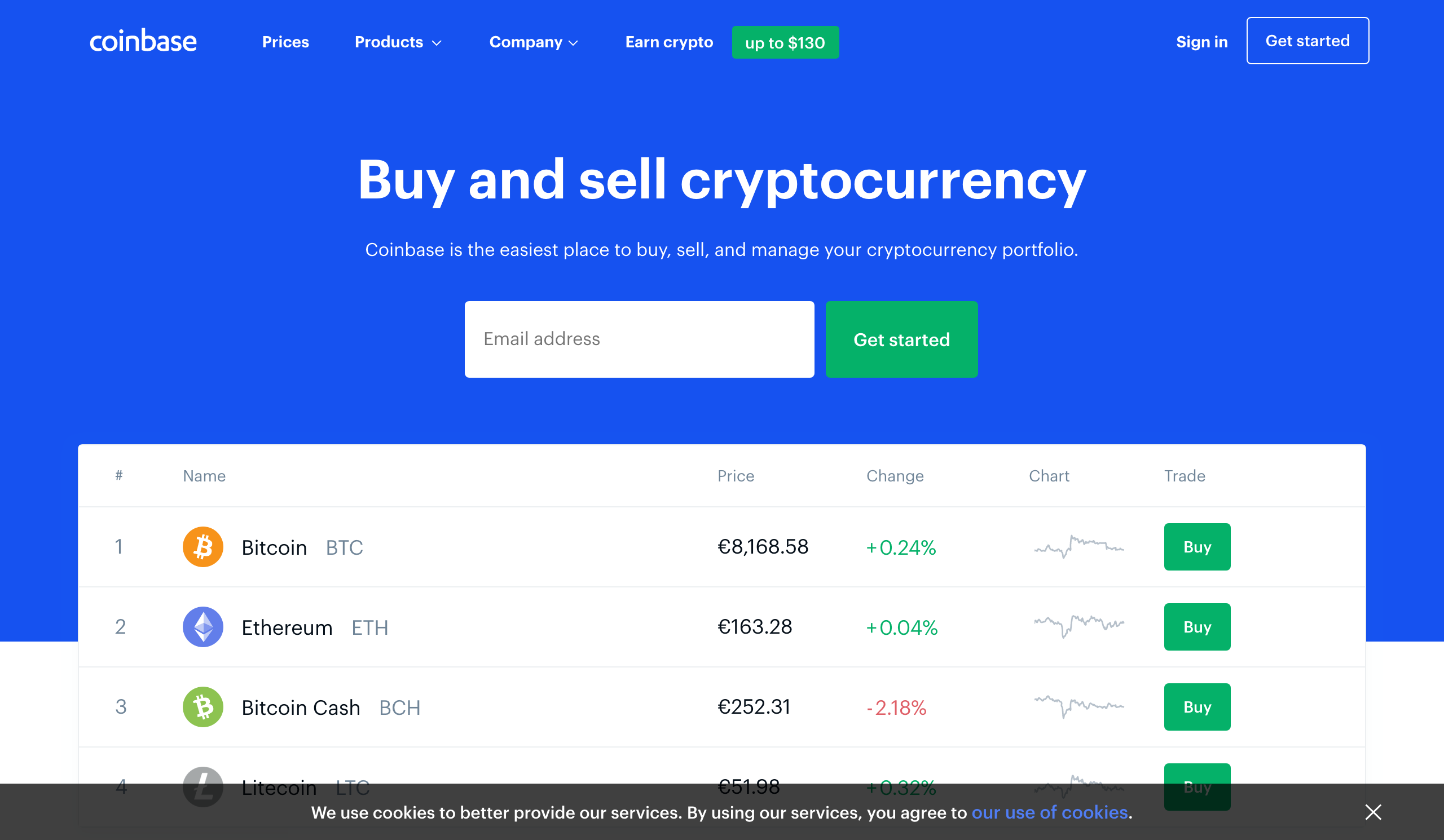 Coinbase API - Developer docs, APIs, SDKs, and auth. | API Tracker
