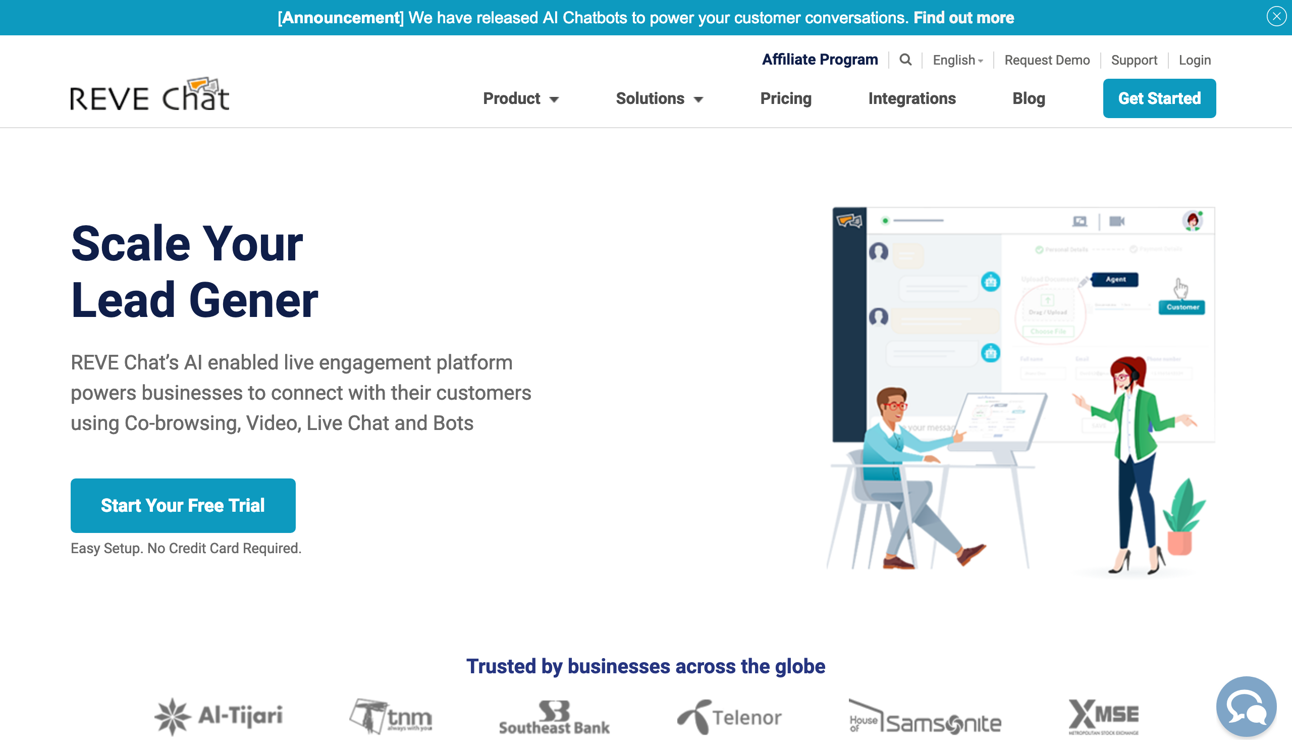 Reve Chat Integrations Api Tracker