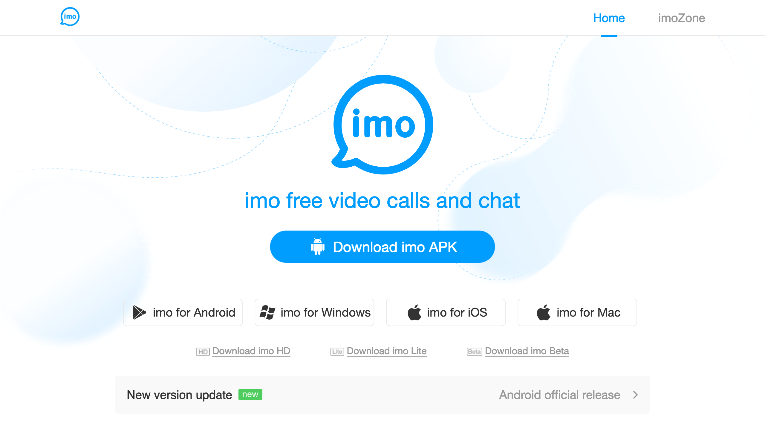 imo messenger API - Developer docs, APIs, SDKs, and auth. | API Tracker